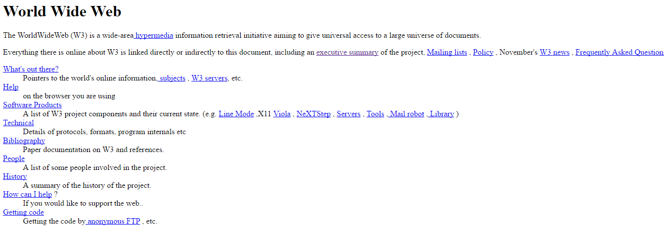 A walk through history as the Web turns 25 | Eneza Education